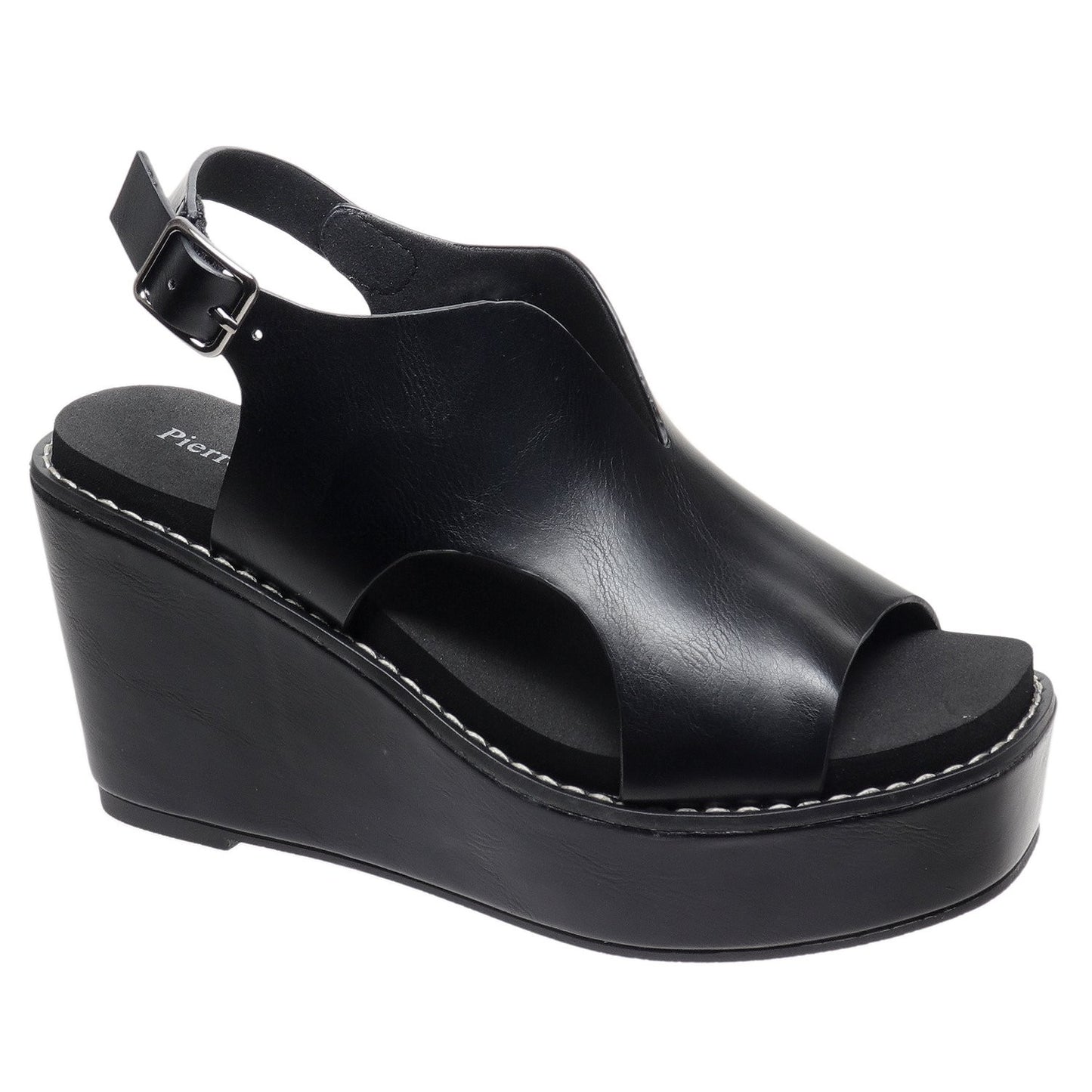 Black Everyday But Elevated Wedge
