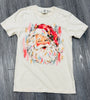 Christmas in Color Santa Graphic Tee (Reg. and Plus)