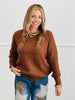 Raglan Sleeve Sweater Top (Reg.)-2 Colors