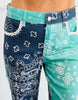 Bandana Duo Denim Pants (Reg.)