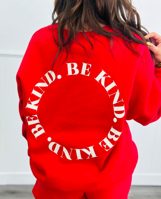 Red Be Kind Pullover (Reg.)