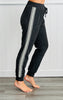 Charcoal Color Block Jogger Pants (Reg.)