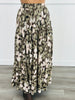 Earth Tones Floral Maxi Skirt (Reg)