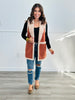 Faux Suede Sherpa Lined Sleeveless Cardigan (Reg.) - 2 Colors