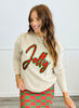 Jolly Glitter Sweatshirt (Reg. and Plus)