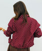 Burgundy Polka Dot Jacket (Reg.)