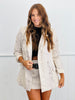 Ivory Multi Snake Print Blazer (Reg.)