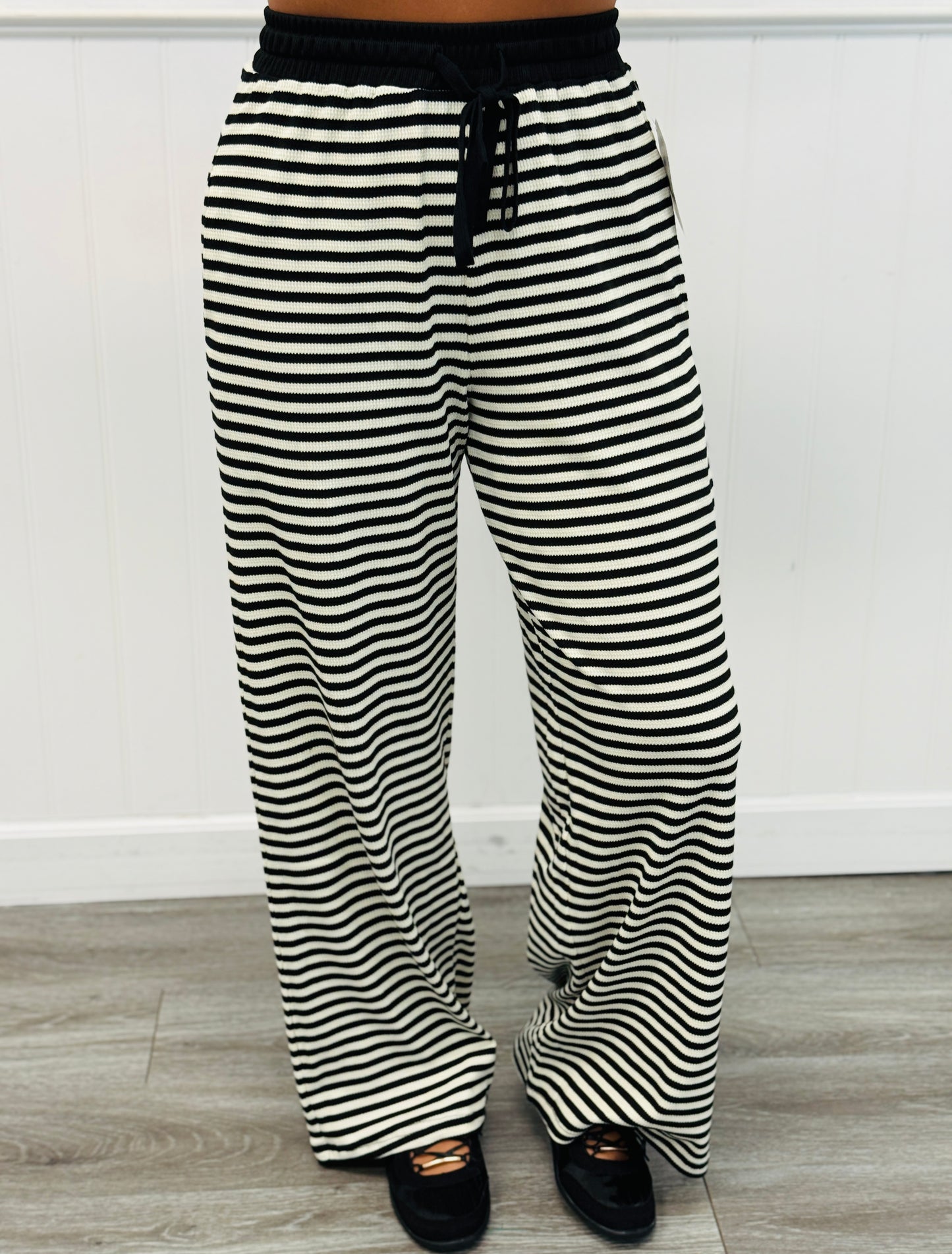 Cozy Striped Lounge Pants (Reg & Plus) - 6 Colors