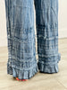 Denim Ruffle Palazzo Pants (Reg. and Plus)