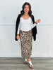 Leopard Print Midi Pencil Skirt (Reg.)