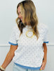 Polka Dot Double Layered Top (Reg.)
