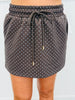 Polka Dot Drawstring Skort (Reg.) - 4 Colors