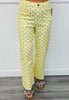 Polka Dot Zip Fly Pants (Reg.) -3 Colors
