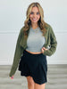 Ivy Green Oversized Shrug (Reg.)