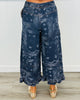 Midnight Bandana Ruffle Hem Pants (Reg.)