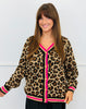 Pink Pop Leopard Cardigan (Reg & Plus)
