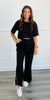 Lined Pearl Wide Leg Pants (Reg. and Plus)