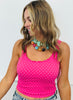Polka Dot Contemporary Tank Top (One Size)-7 Colors