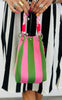 The Madison Stripe Bucket Hand Bag (4 Colors)
