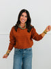 Linear Textured Knit Sweater Top (Reg.) - 4 Colors