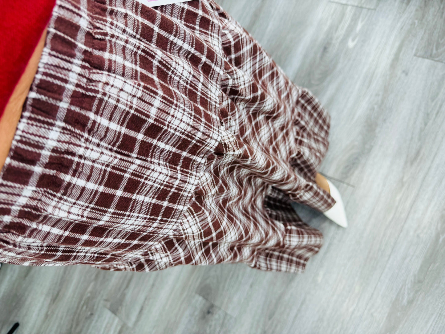 Plaid Pocket Maxi Skirt (Reg.) - 2 Colors