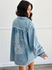 POL Denim Frayed Edge Jacket (Reg.)