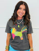 Patchwork Horse Graphic Tee (Reg. and Plus)