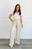 Fun Day Wide Leg Cargo Pants (Reg)-2 Colors