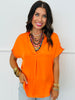 Essential Short Sleeve Blouse (Reg.)-8 Colors