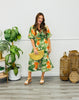Tropical Dream Button Down Midi Dress (Reg & Plus)
