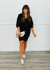 Black Kathryn Classic Button Down Up (Reg. & Plus)