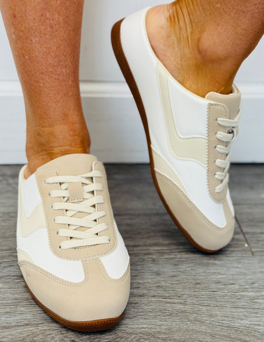 Beige Oakley On-The-Go Slip On Sneaker