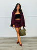Suede Cropped Trench Coat (Reg) - 5 Colors