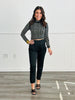 Black Crop Knit Pants (Reg & Plus)