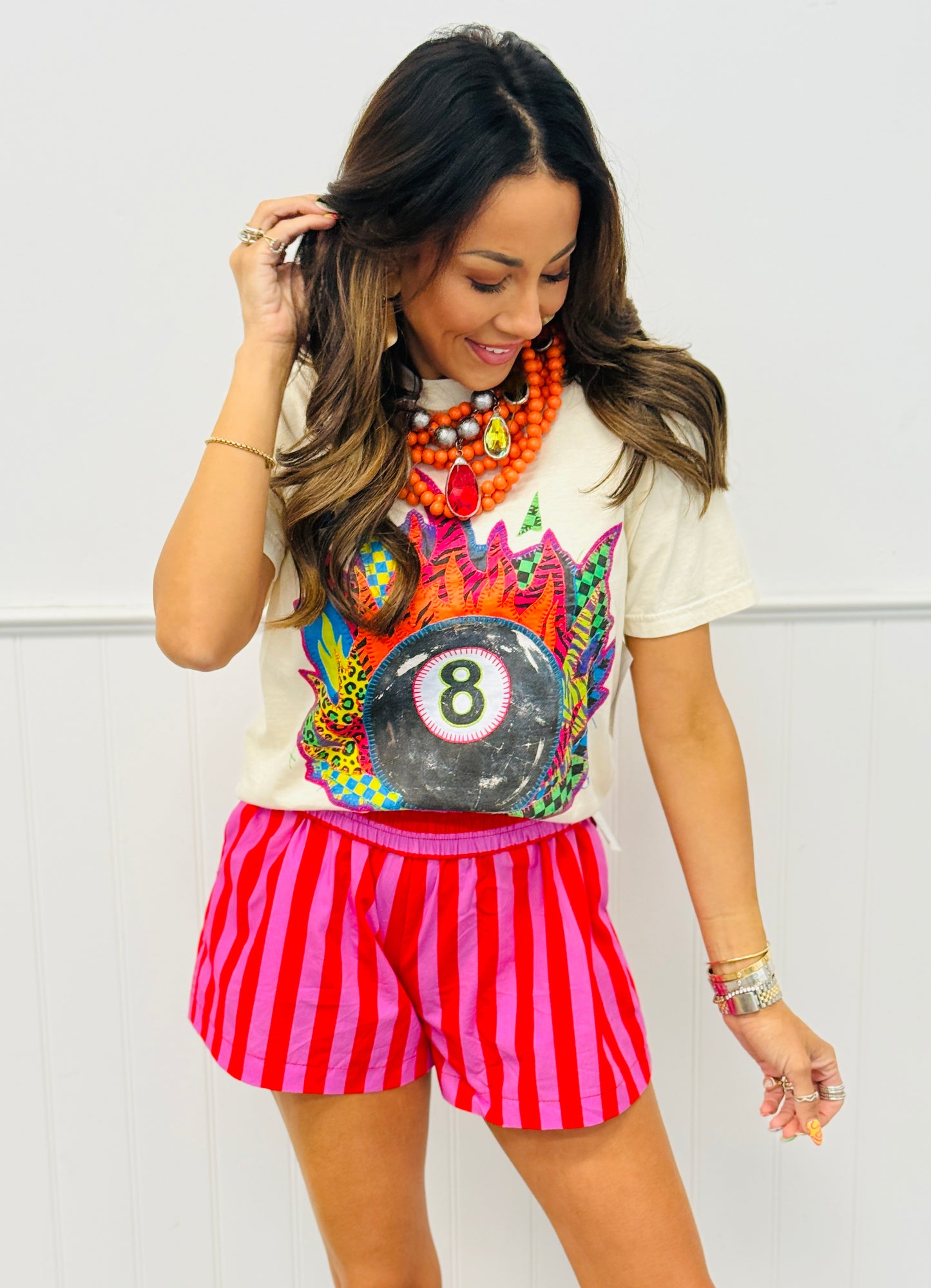 Fortune & Flames Tee (Reg. and Plus)