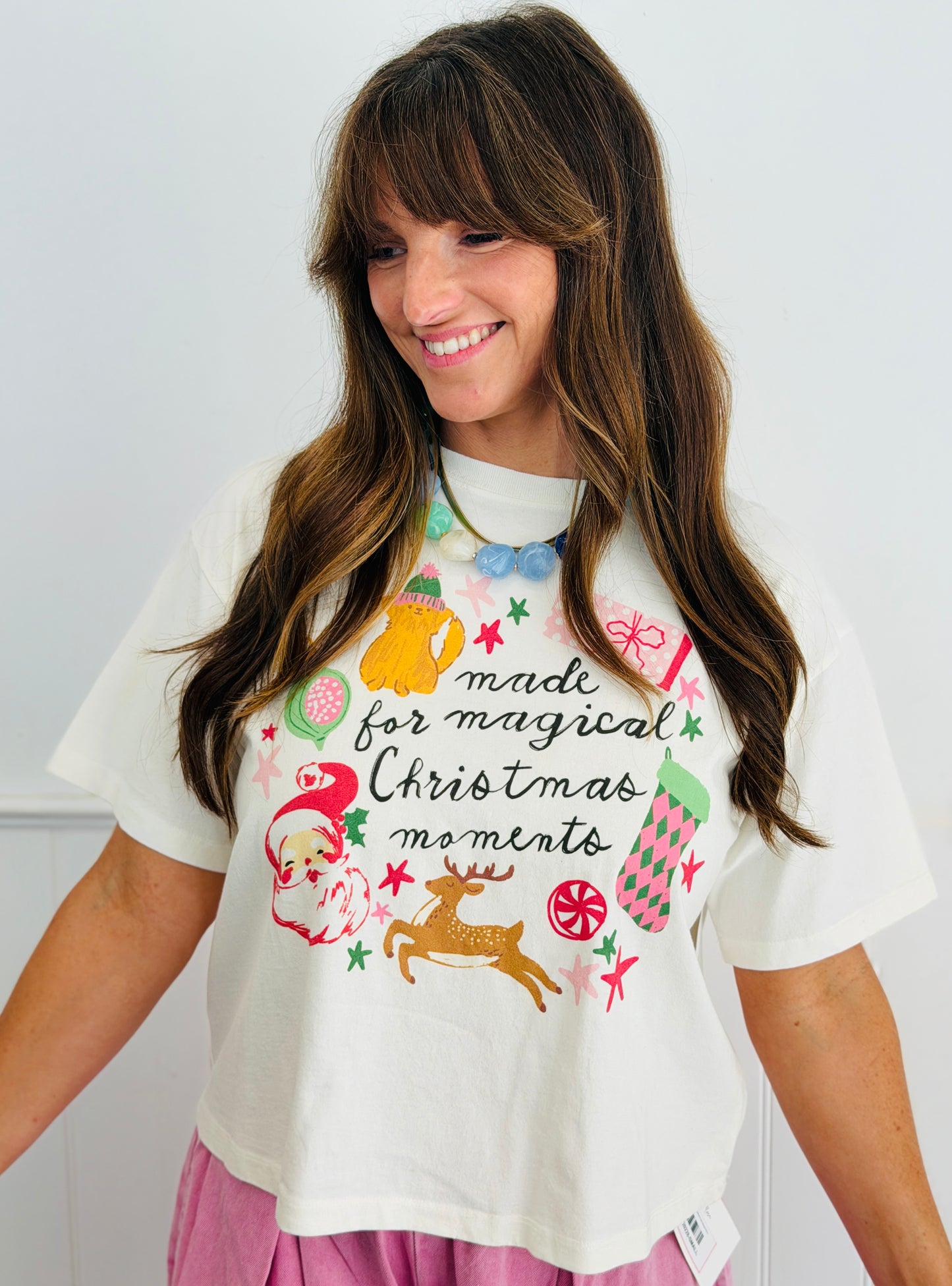 Christmas Moments Boxy Tee (Reg. and Plus)