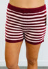 Striped Sweater Shorts (Reg.) - 3 Colors