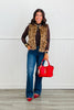 Bold Leopard Faux Fur Vest (Reg.)