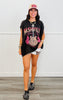 Brown Nashville Guitar & Roses Graphic Tee (Reg.)