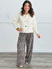 Leopard Plisse Lounge Pants (Reg.)