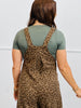 Mocha Multi Leopard Jumpsuit (Reg. and Plus)