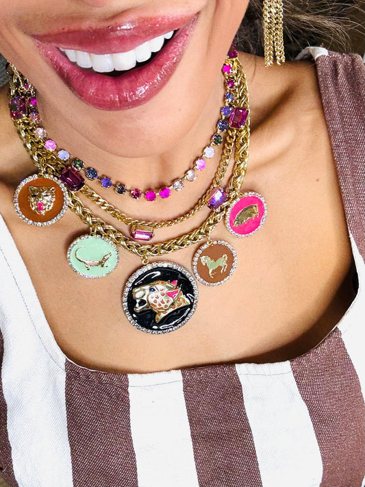 TOVA - Multi Jagger Necklace