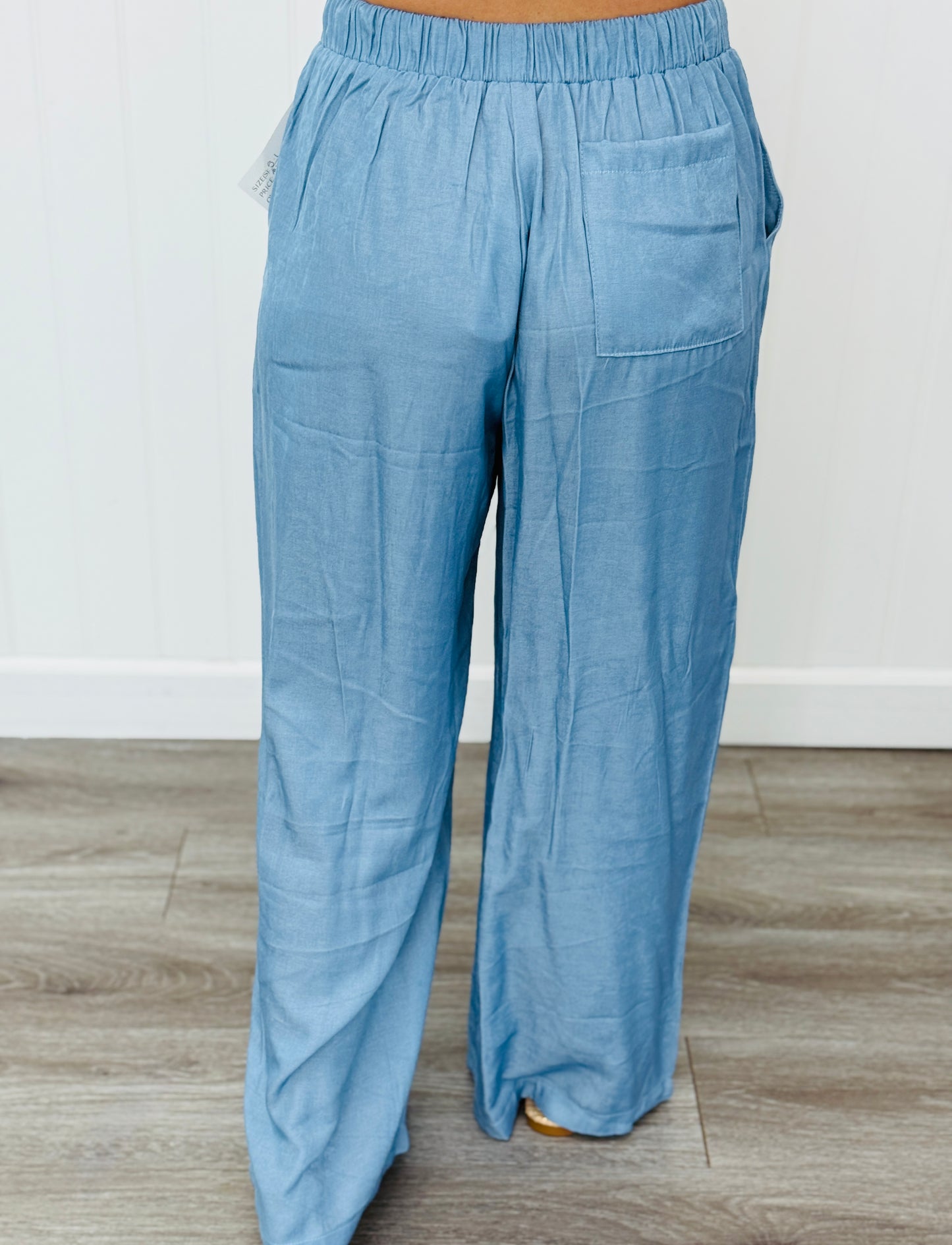 Easy Day Wide Leg Pants (Reg.)-2 Colors