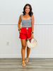 Bow Detail Boxy Shorts (Reg.)-2 Colors
