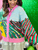 Queen Of Sparkles Licensed Yellow Brick Road to Oz Button Up Cardigan (Reg. and Plus)