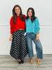 Ribbed Waist Length Sweater Top (Reg.) - 2 Colors