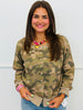 Camo Out Stitches Cardigan (Reg)