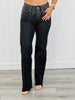 Black Rhinestone Studded Jeans (Reg & Plus)