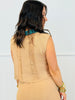 Camel Sleeveless Top & Maxi Skirt Set (Reg.)