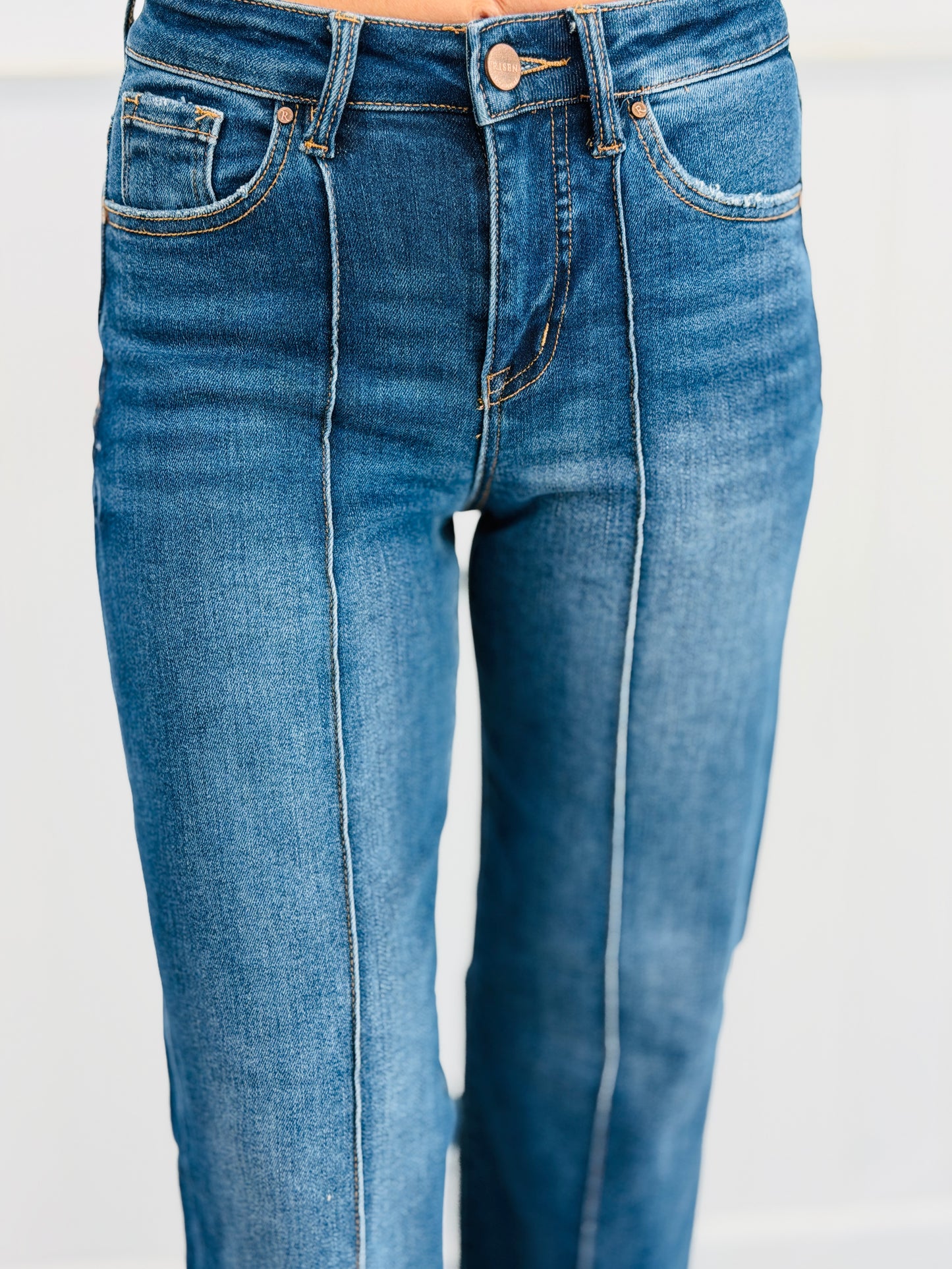 Risen Turn Up The Look Cuffed Jeans (Reg & Plus)